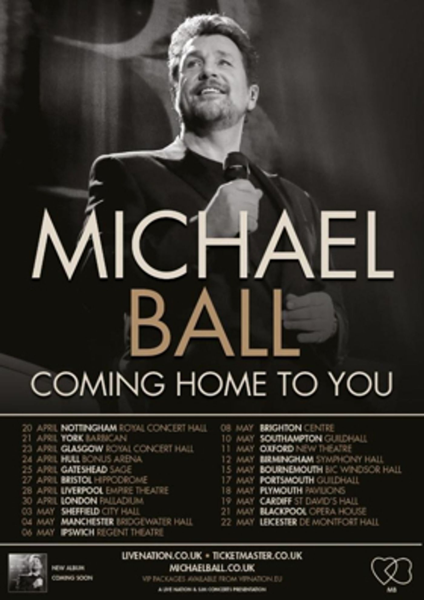 Michael Ball Announces 2019 UK Tour and New Album Michael Ball Announces 2019 UK Tour and New Album Image