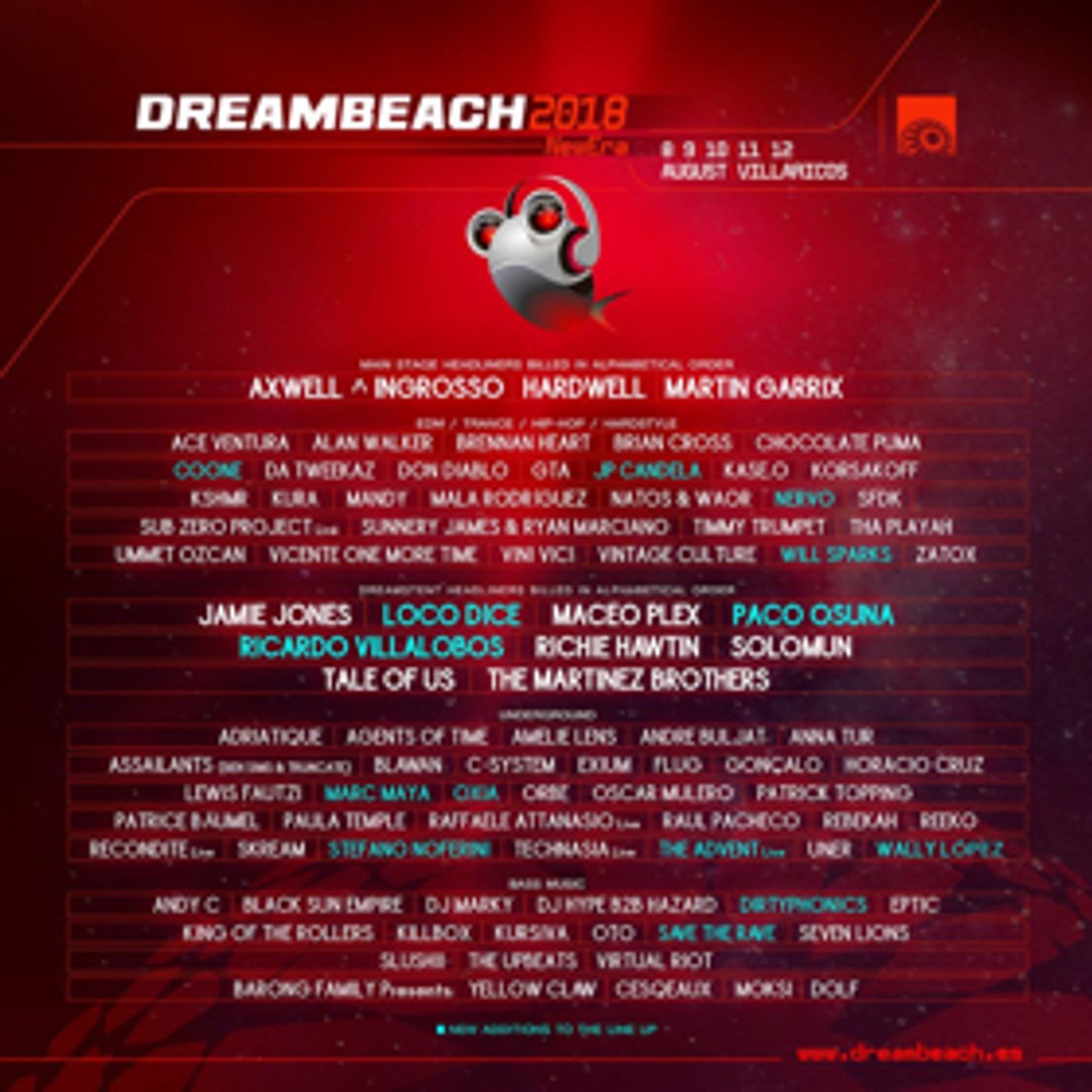 Dreambeach Reveal Final Line-Up for 2018 Edition with Ricardo Villalobos, Jamie Jones, Andy C, & More  Image