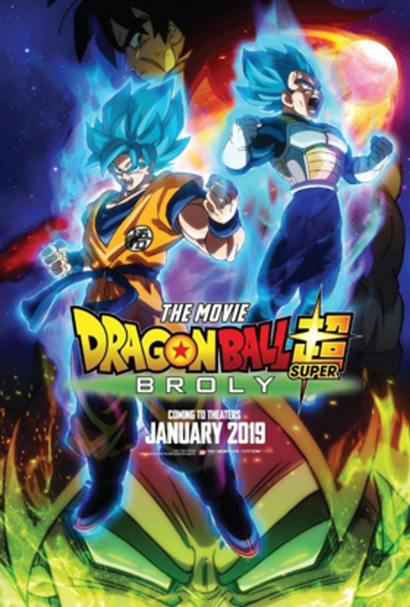 DRAGON BALL SUPER: BROLY Earns Staggering $7 Million on First Day DRAGON BALL SUPER: BROLY Earns Staggering $7 Million on First Day Image