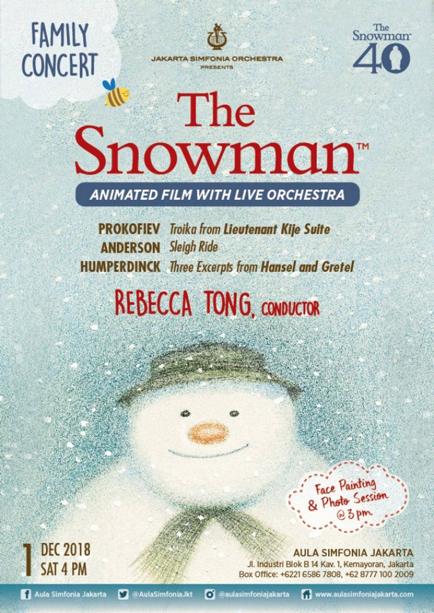 THE SNOWMAN Comes to Jakarta Symphony  Image