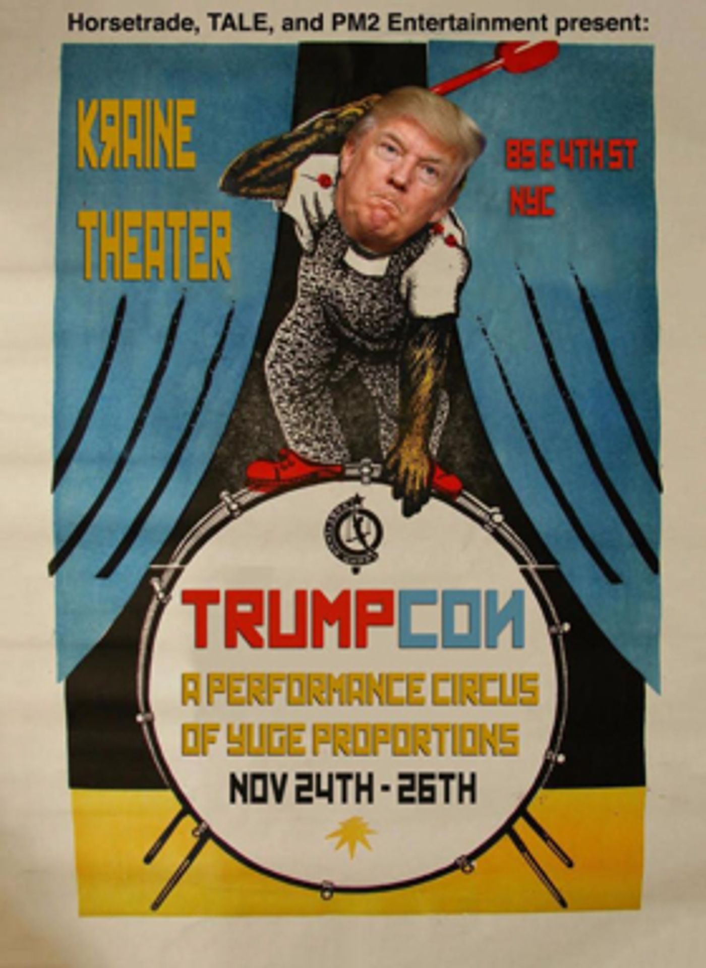 'TrumpCON' Festival Coming to The Kraine Theater Over Thanksgiving  Image