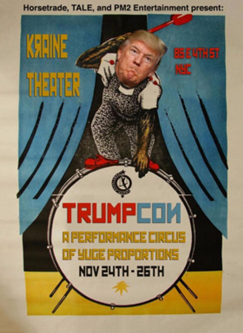 'TrumpCON' Festival Coming to The Kraine Theater Over Thanksgiving Image