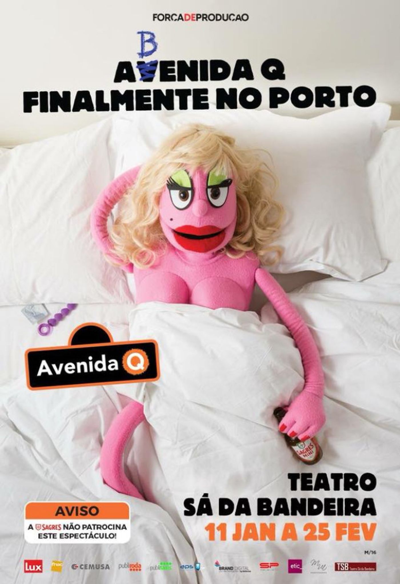 Feature: AVENIDA Q Opens at Teatro Sa Da Bandeira - Book Now Because 'Everything in Life is Only for Now'!  Image