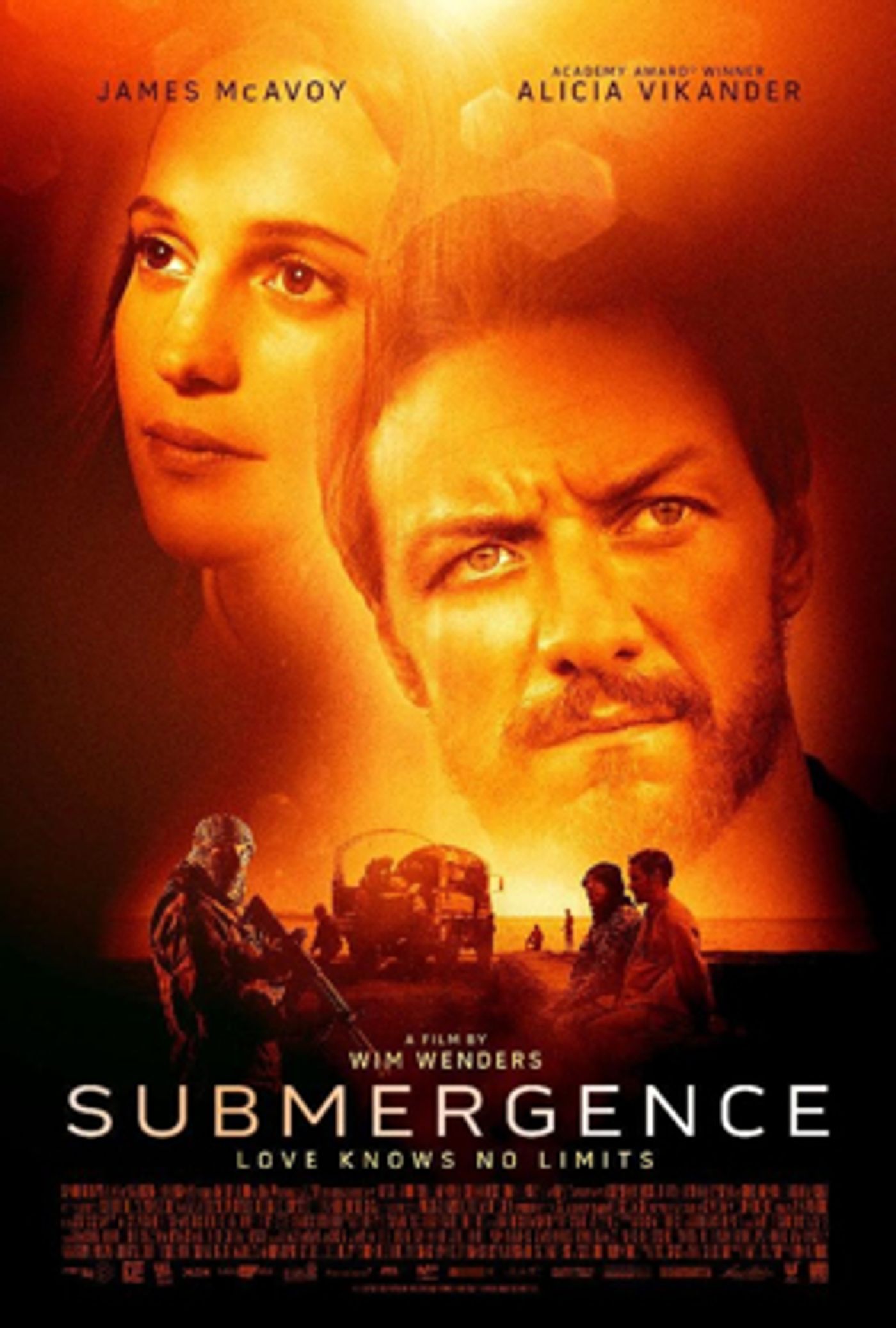 SUBMERGENCE Starring Alicia Vikander & James McAvoy Announces Opening Theaters For 4/13  Image