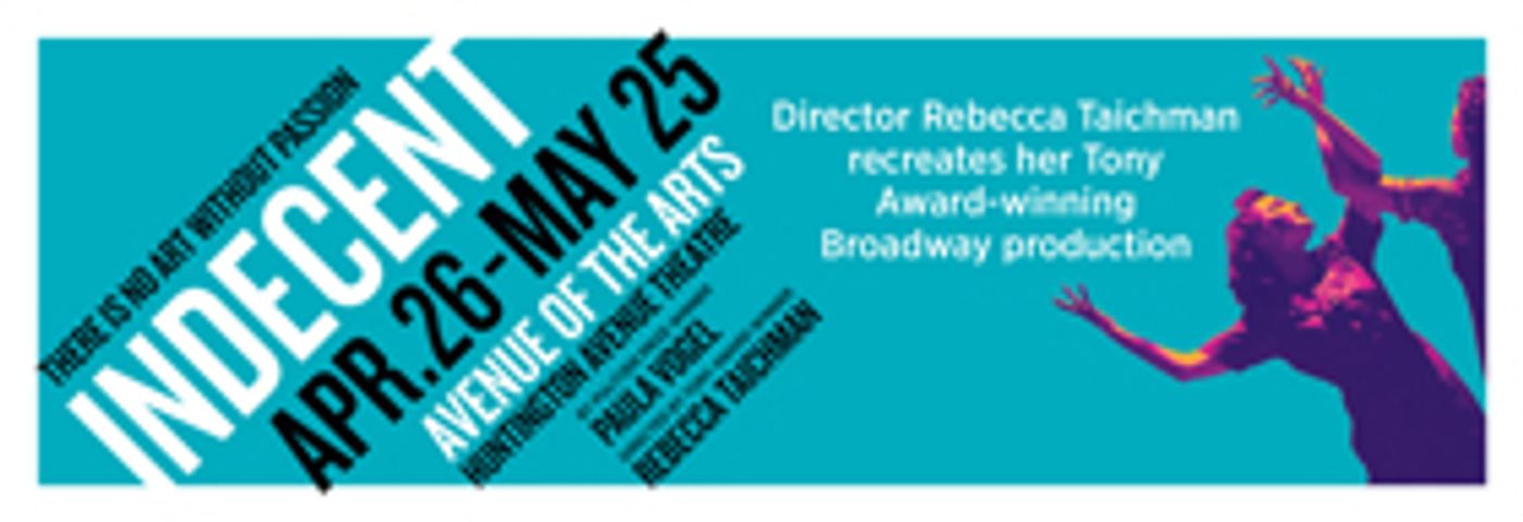 Huntington Theatre Company Brings INDECENT To Boston Featuring Original Broadway Cast Members Huntington Theatre Company Brings INDECENT To Boston Featuring Original Broadway Cast Members Image