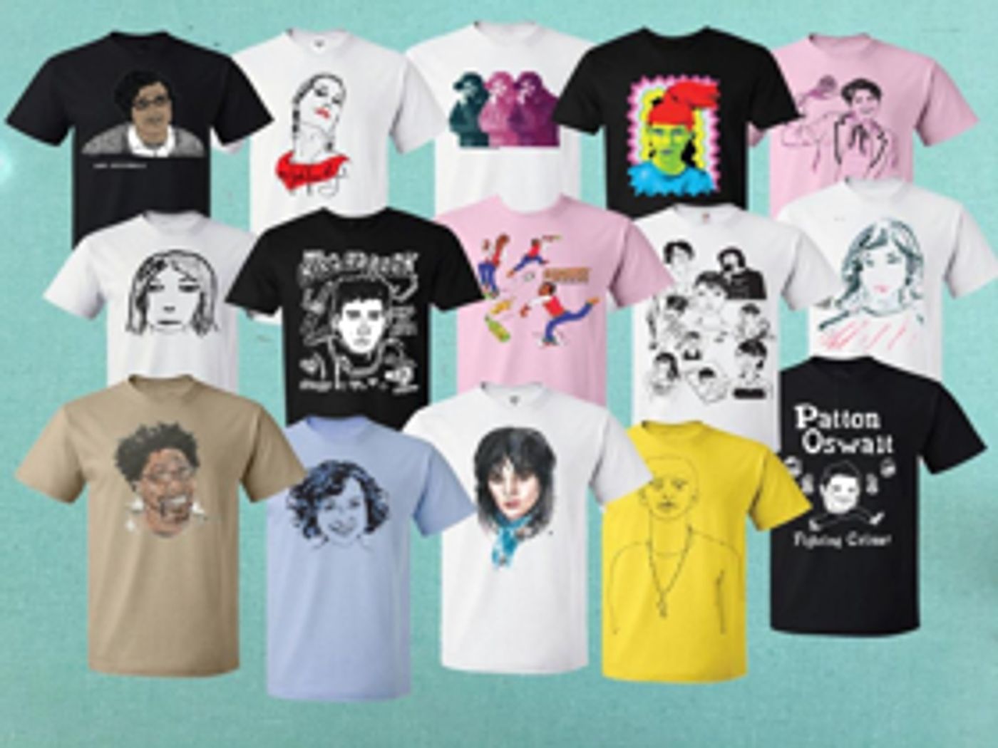 Kathleen Hanna Launches TEES 4 TOGO T-Shirt Line ft. Carrie Brownstein, Patton Oswalt, Joan Jett Kathleen Hanna Launches TEES 4 TOGO T-Shirt Line ft. Carrie Brownstein, Patton Oswalt, Joan Jett Image