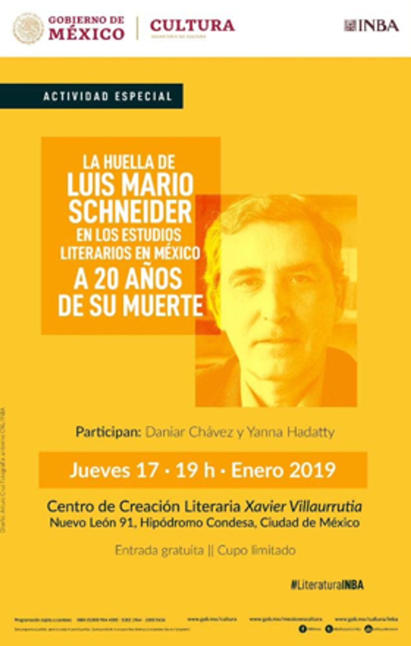 Recordarán a Luis Mario Schneider, el museógrafo de las letras mexicanas  Image