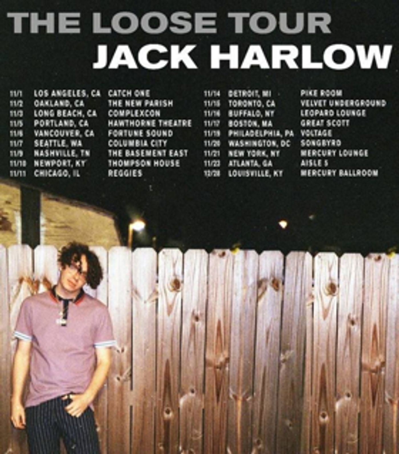 Jack Harlow Announces Fall Tour THE LOOSE TOUR  Image