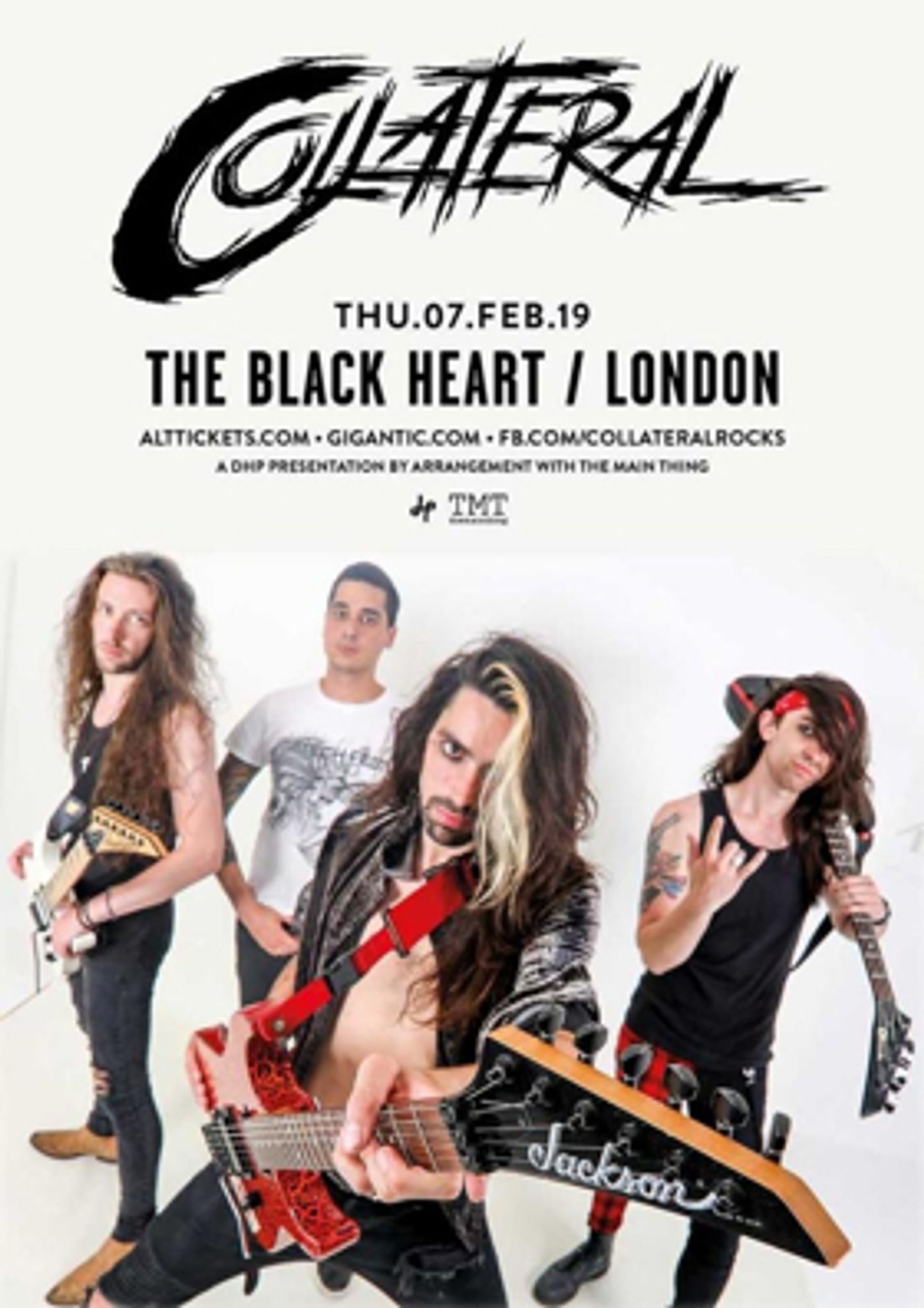 Collateral Announce Show At Camden's Black Heart Collateral Announce Show At Camden's Black Heart Image