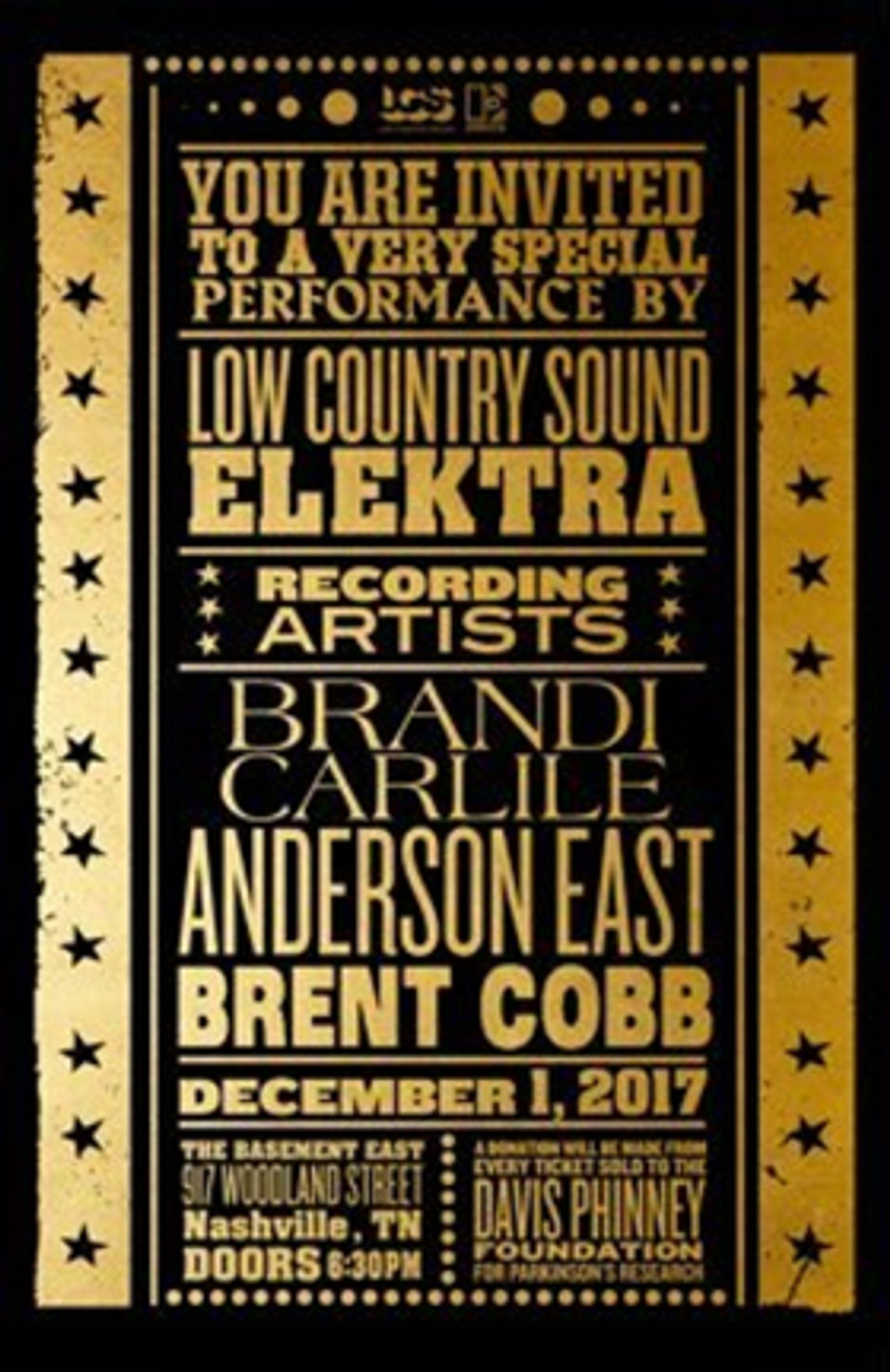 Low Country Sound/Elektra Records Present Special Holiday Show ft. Brandi Carlile & More  Image