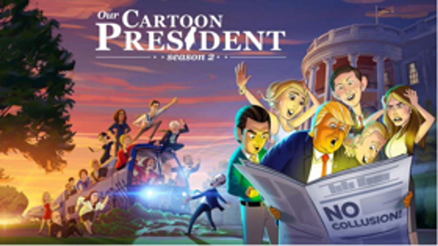 Showtime to Premiere Season Two of OUR CARTOON PRESIDENT on May 12  Image
