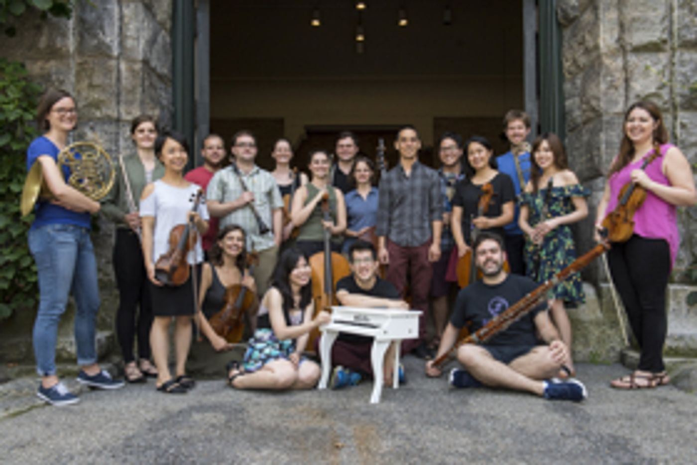 Ensemble Connect Performs At Rite Of Summer Music Festival On Governors Island  Image