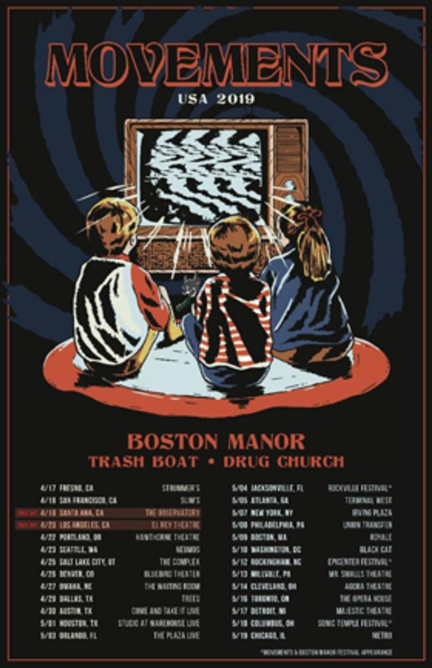 Boston Manor to Kick Off Spring North American Tour Boston Manor to Kick Off Spring North American Tour Image