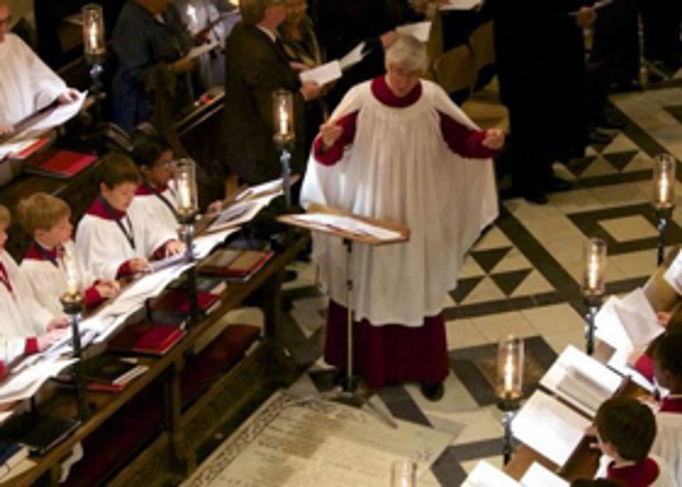 Review: A Capella or Not, Oxford's Cathedral Choir Shows Fine Touch of Conductor Darlington at NY's St. Thomas 5th Ave. Review: A Capella or Not, Oxford's Cathedral Choir Shows Fine Touch of Conductor Darlington at NY's St. Thomas 5th Ave. Image