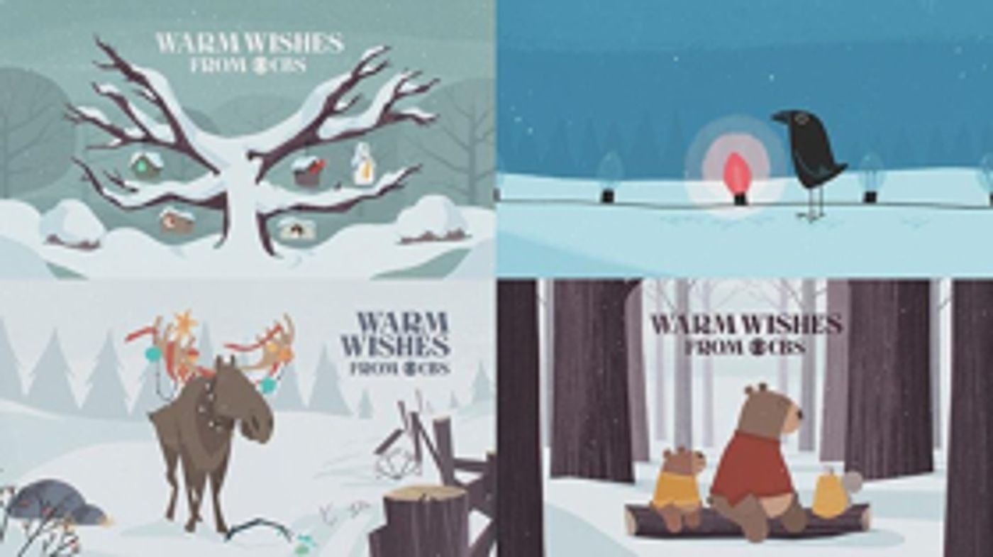 CBS Pays Homage to Classic Hand-Drawn Animated Holiday Greeting  Image
