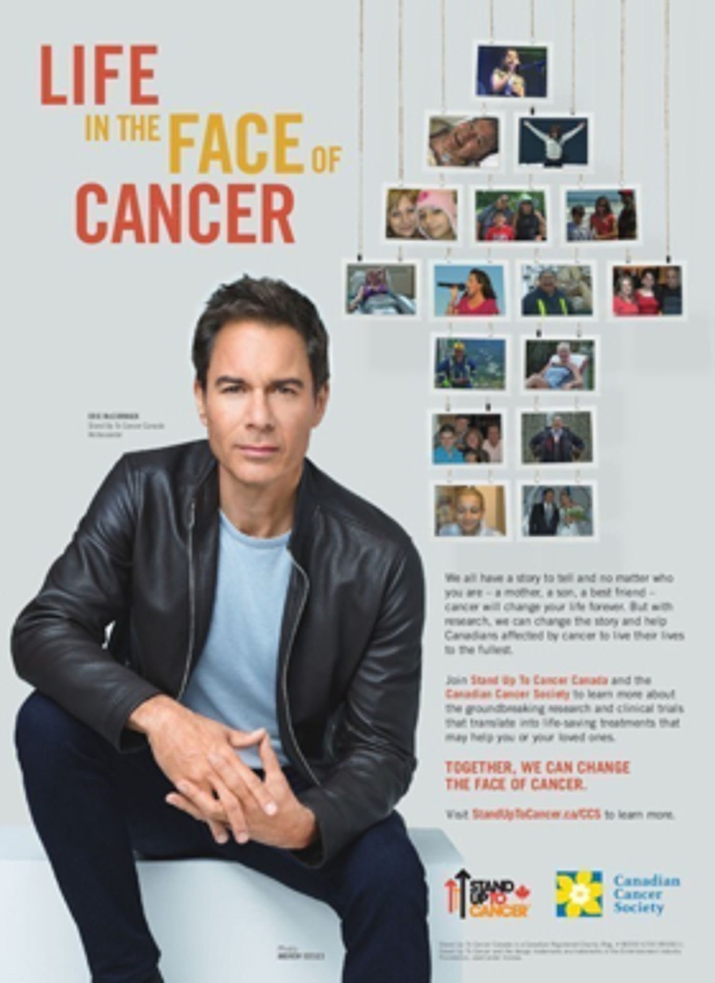 Eric McCormack Joins Stand Up To Cancer Canada, Canadian Cancer Society in PSA Eric McCormack Joins Stand Up To Cancer Canada, Canadian Cancer Society in PSA Image