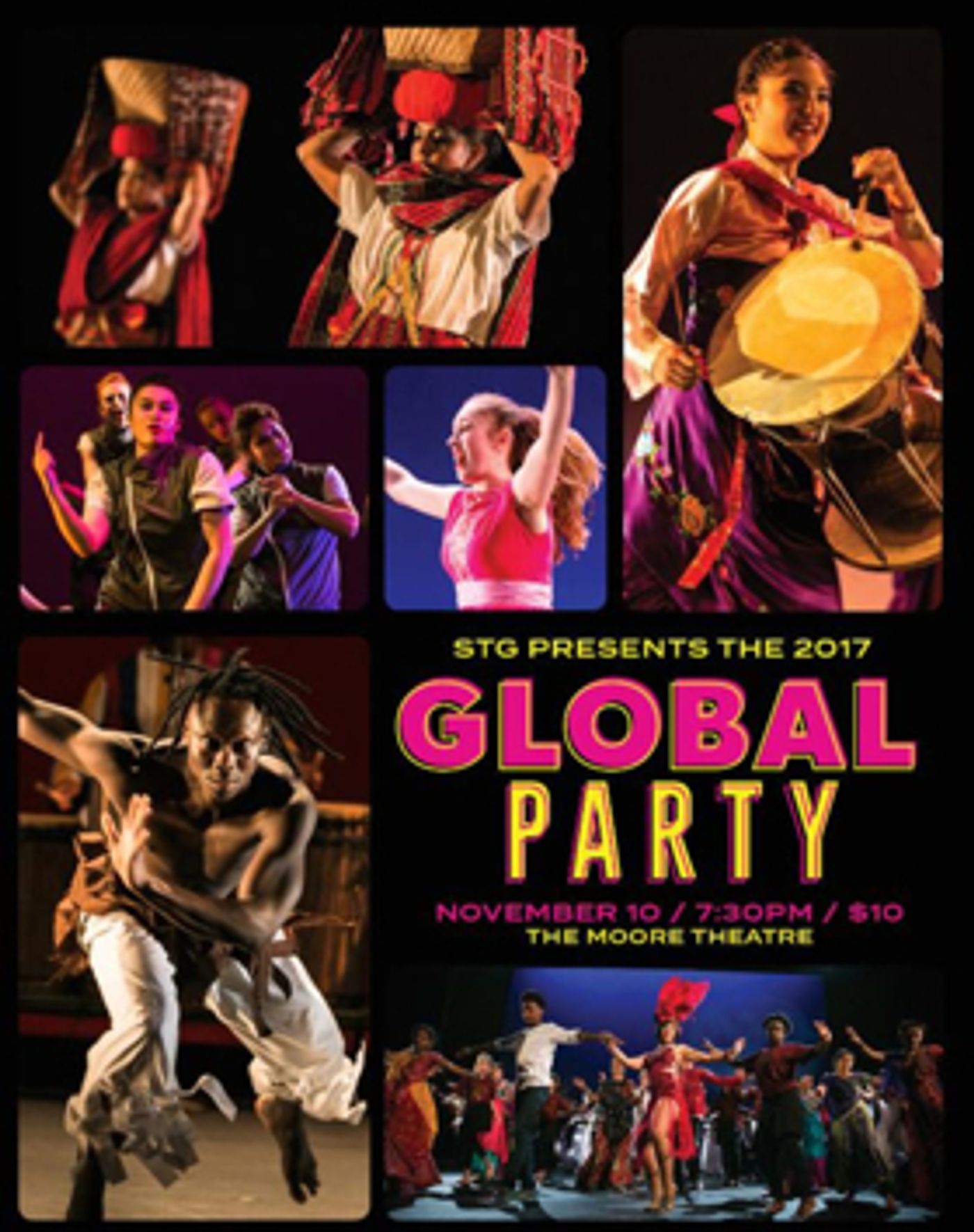 Seattle Theatre Group Presents 9th Annual GLOBAL PARTY  Image