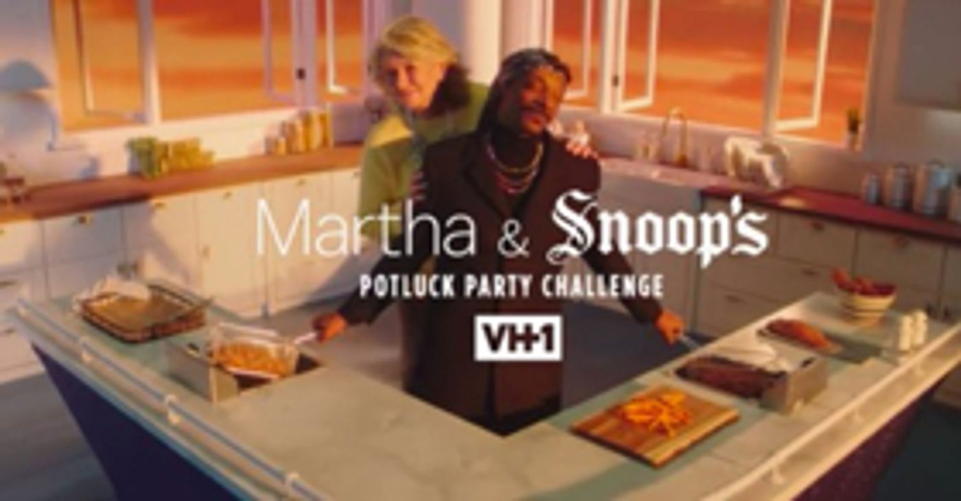 VH1 Presents MARTHA & SNOOP'S POTLUCK PARTY CHALLENGE VH1 Presents MARTHA & SNOOP'S POTLUCK PARTY CHALLENGE Image