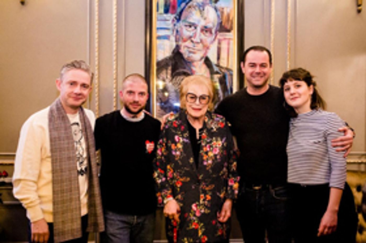 A Painting Of Harold Pinter Has Been Given To The West End Theatre Which Bears His Name  Image