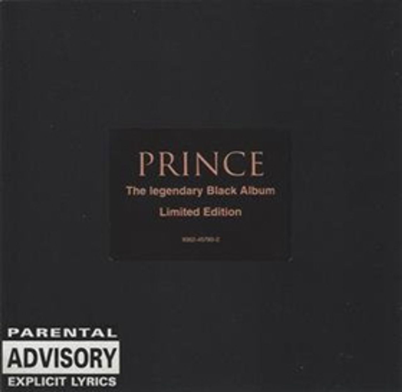 Extremely Rare Pressing of Prince's THE BLACK ALBUM Discovered  Image