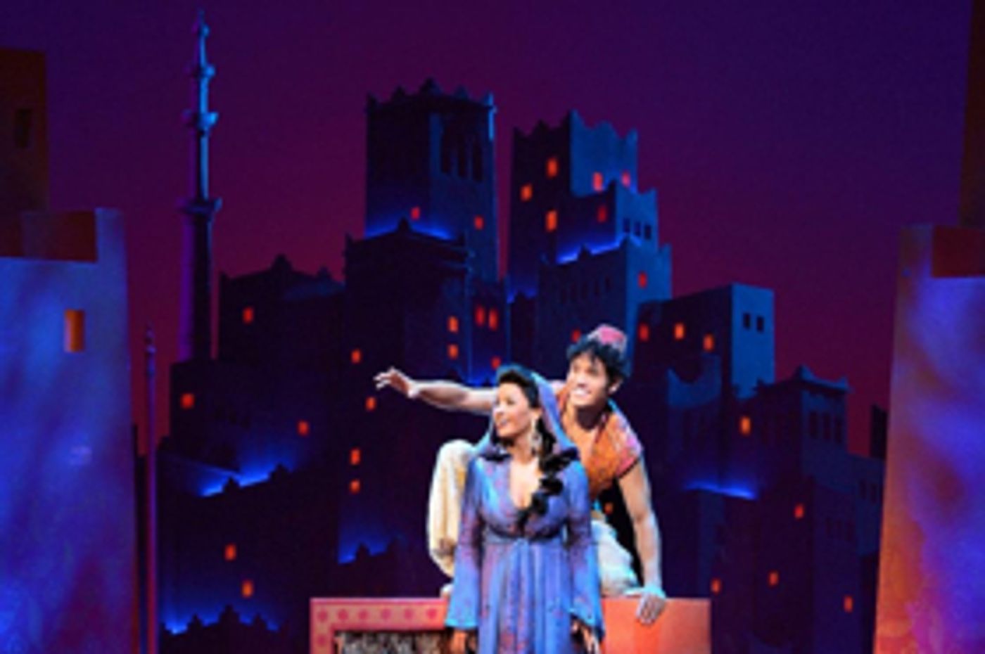 Adam Jacobs, Courtney Reed and Michael James Scott to Spend 'Arabian Nights' in ALADDIN in Los Angeles  Image