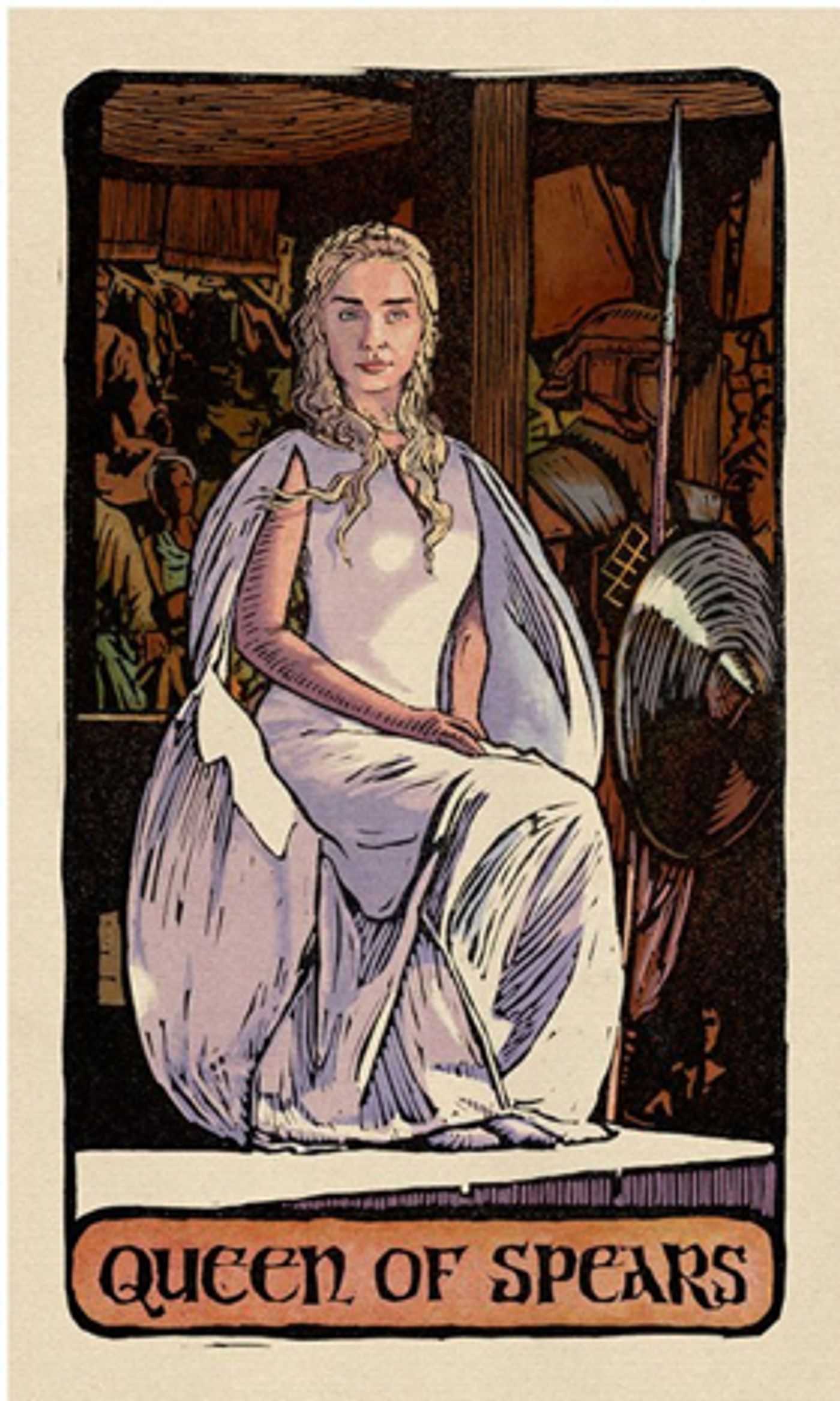 Preview New GAME OF THRONES Tarot Cards Available This March Preview New GAME OF THRONES Tarot Cards Available This March Image