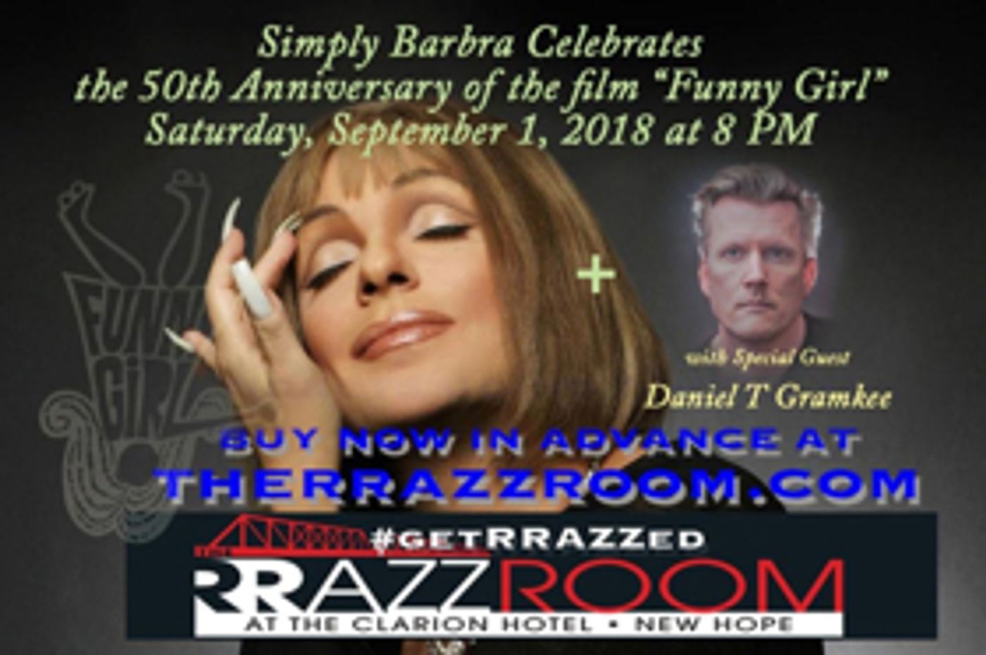 SIMPLY BARBRA! Returns To The RRazz Room New Hope To Celebrate 50 Years Of Funny Girl  Image