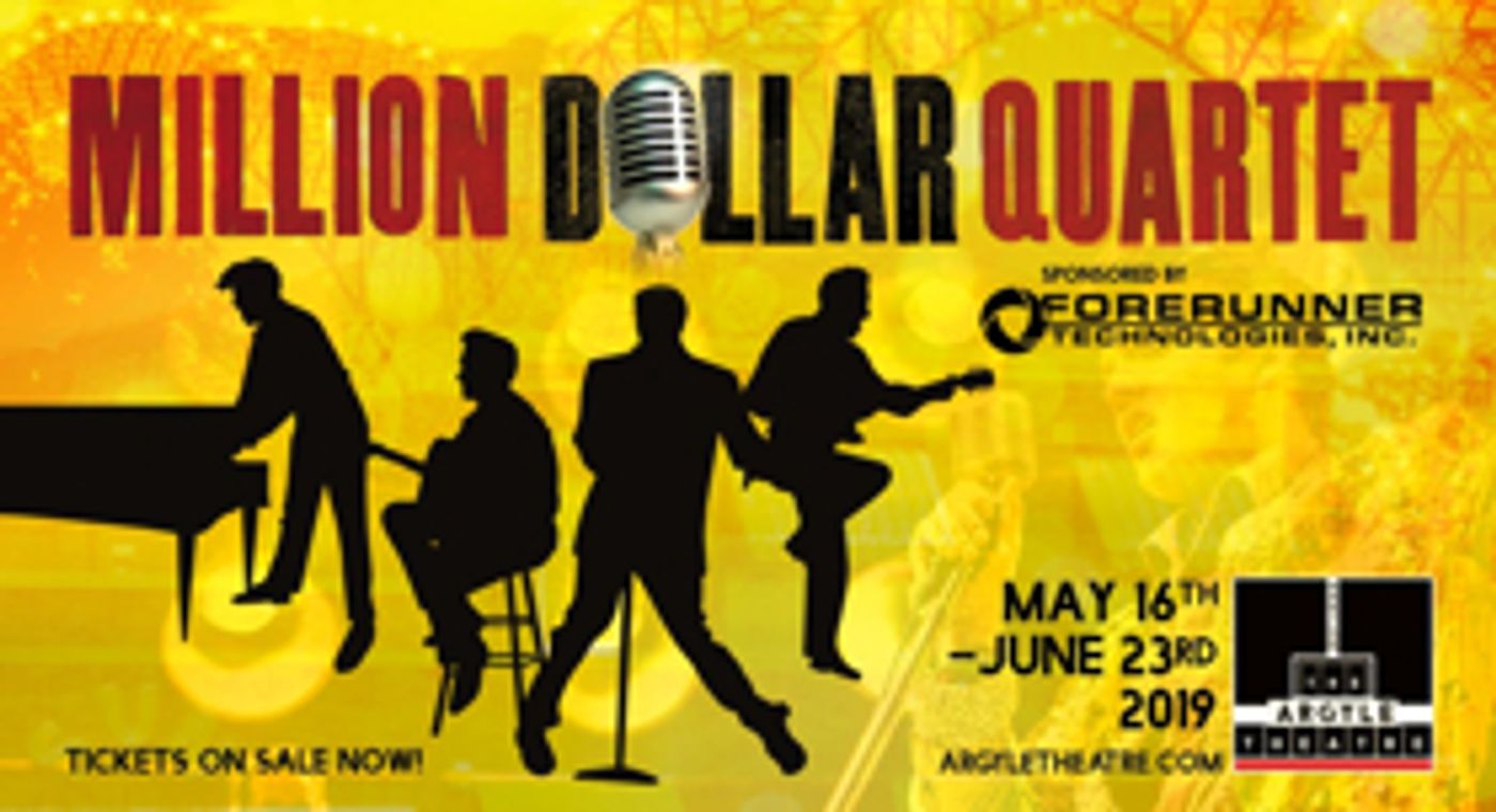 MILLION DOLLAR QUARTET Begins Performances at the Argyle Tomorrow  Image