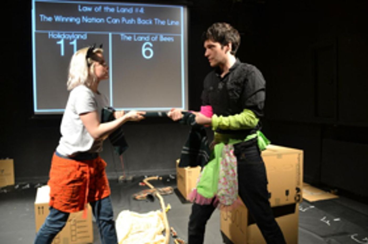 Interview: Anoushka Bonwick And Elliot Hughes Talk DRAWING THE LINE at The Albany Interview: Anoushka Bonwick And Elliot Hughes Talk DRAWING THE LINE at The Albany Image