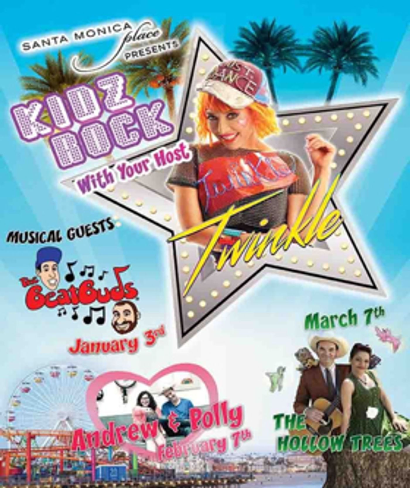 New 'Kidz Rock' Family Concert Series Hosted By Twinkle Starts 1/3  Image