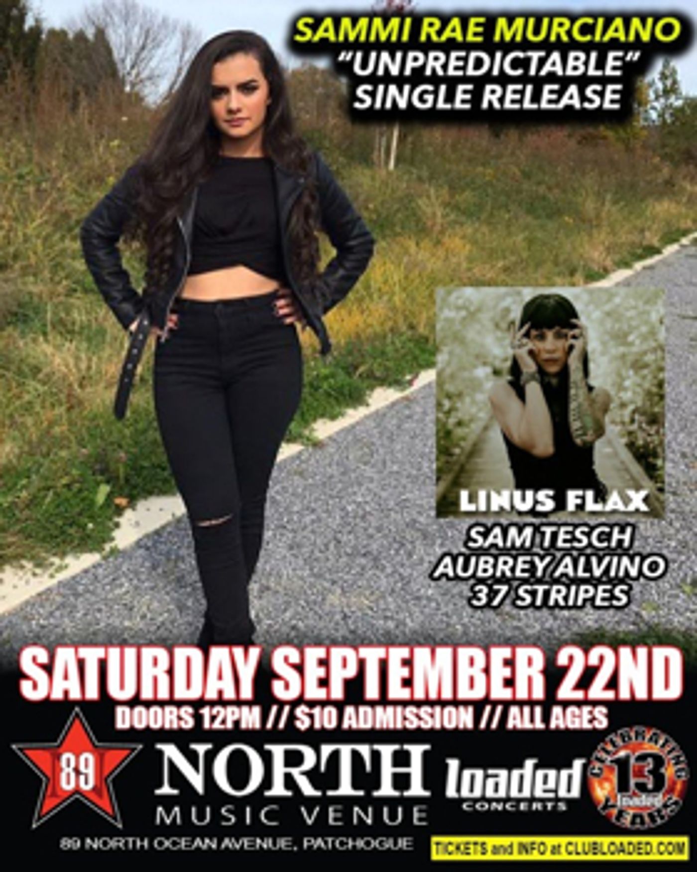 Sammi Rae Murciano “Unpredictable” Single & Video Release 9/22  Image