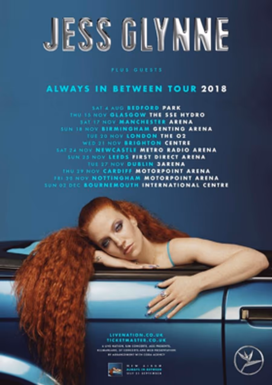 Jess Glynne Announces New Album ALWAYS IN BETWEEN + UK Tour Image