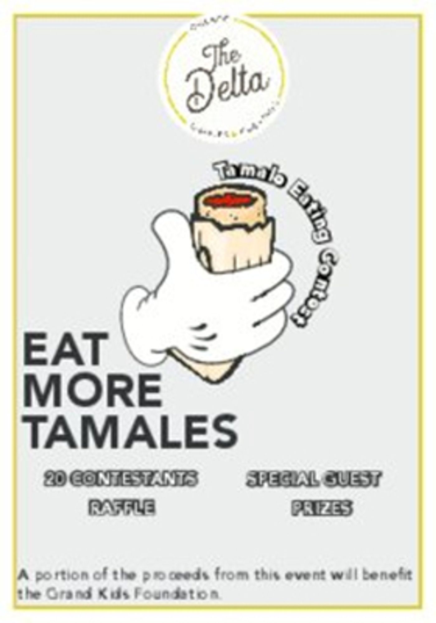 The Delta to Host Tamale Eating Contest Fundraiser The Delta to Host Tamale Eating Contest Fundraiser Image
