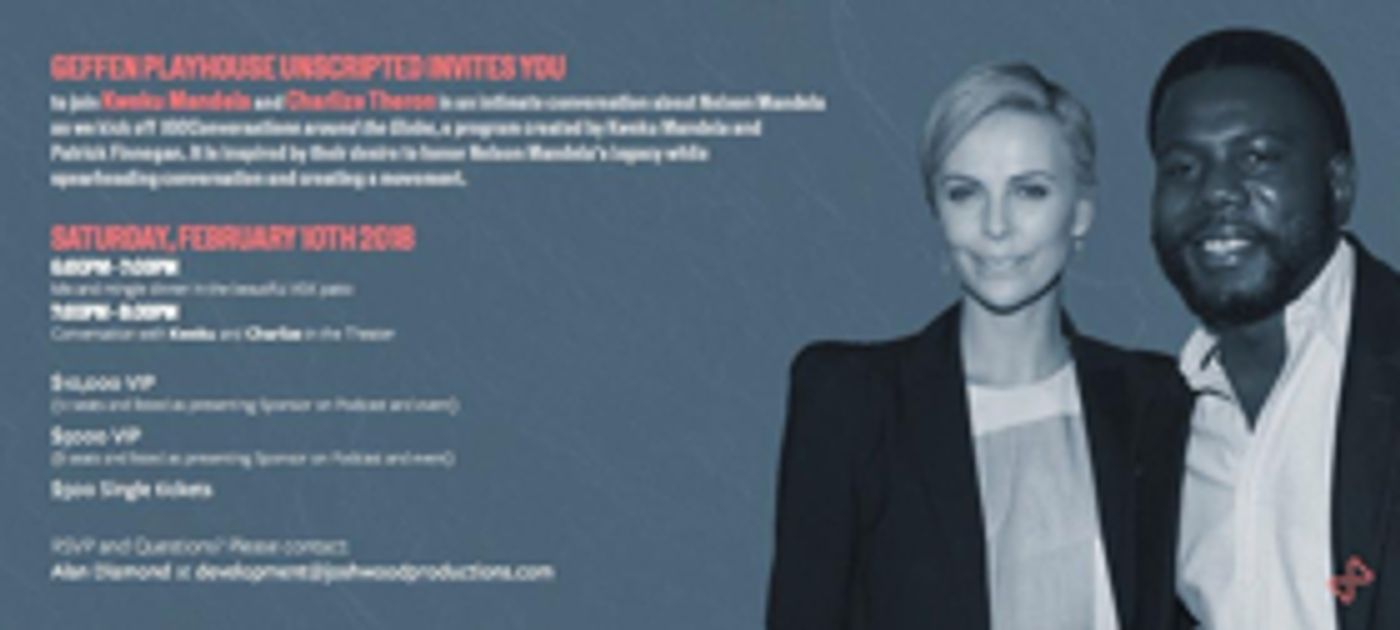 Charlize Theron And Kweku Mandela to Hold Talk on Nelson Mandela Charlize Theron And Kweku Mandela to Hold Talk on Nelson Mandela Image