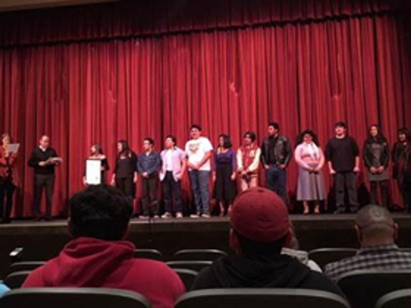Mira Monte High School Students Inducted Into International Thespian Society  Image