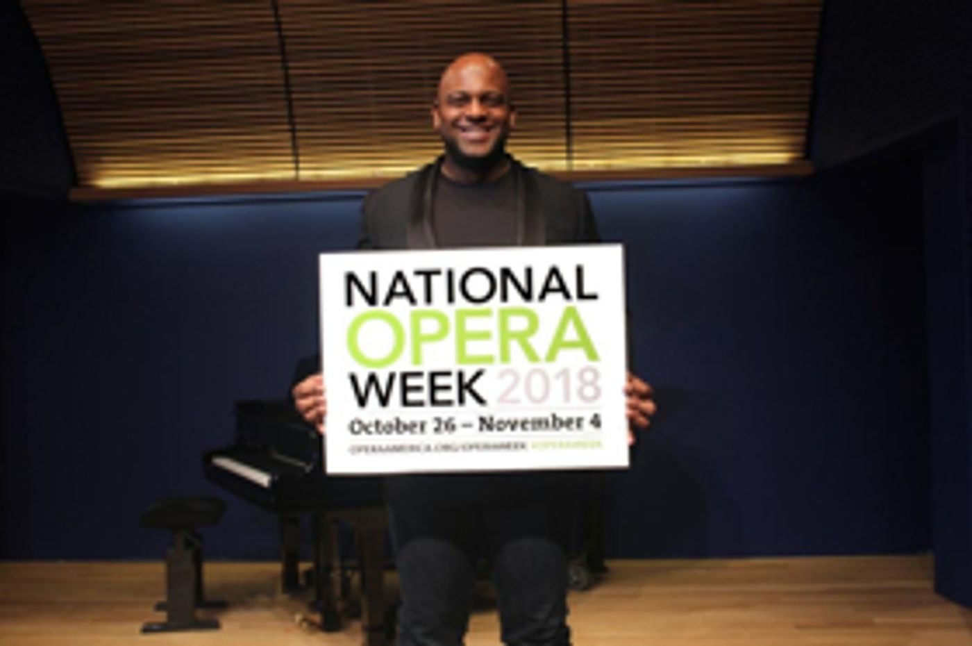 BWW OperaView: OPERA America's National Opera Week Begins Oct. 26, Chaired by Bass-Baritone Ryan Speedo Green  Image