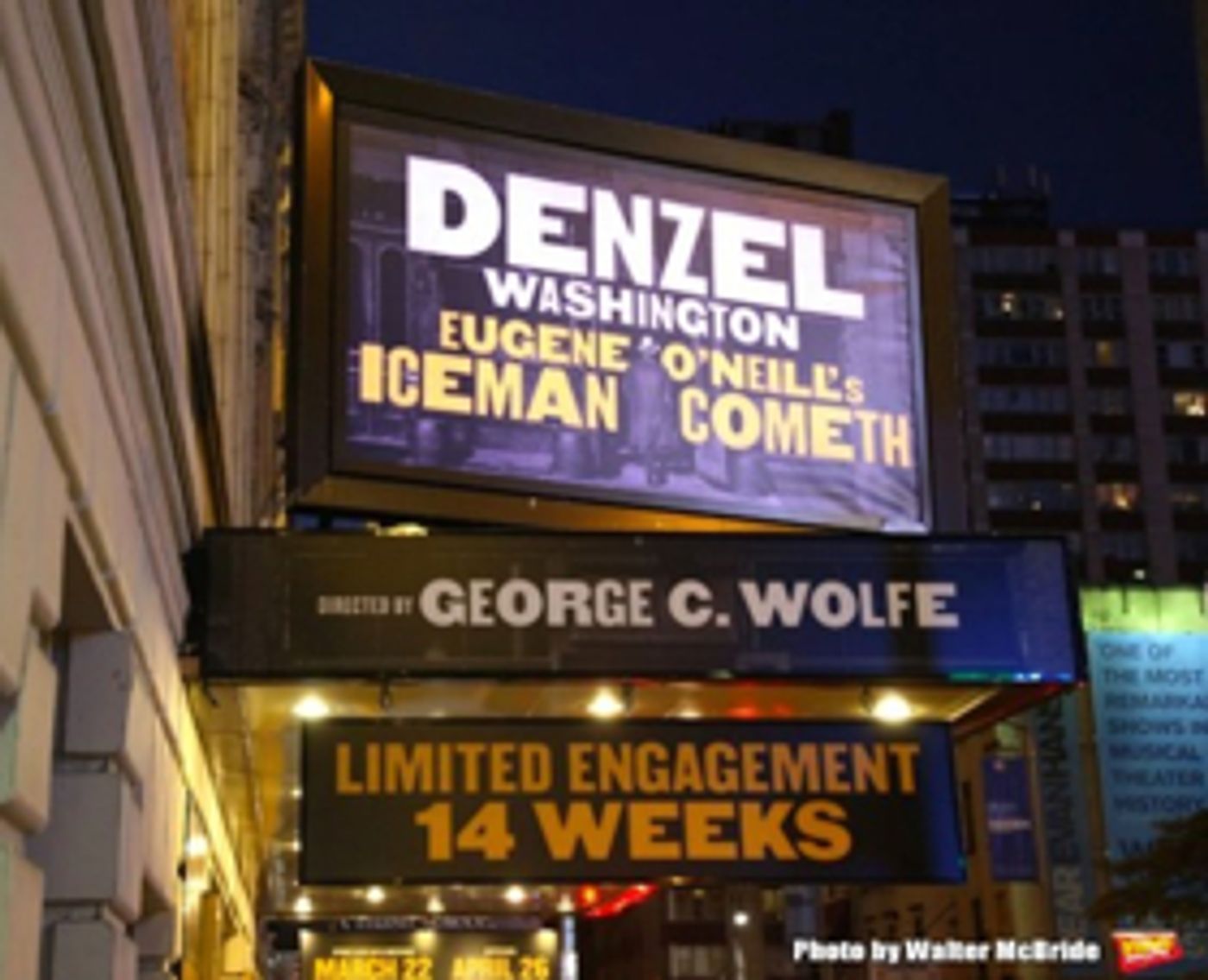 The Box Office is Now Open for Denzel Washington's Broadway Return in THE ICEMAN COMETH  Image