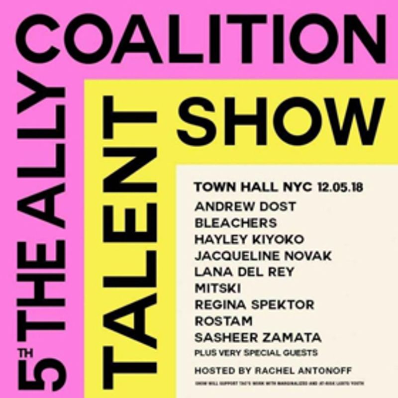 The Ally Coalition Presents THE 5TH ANNUAL TALENT SHOW Image