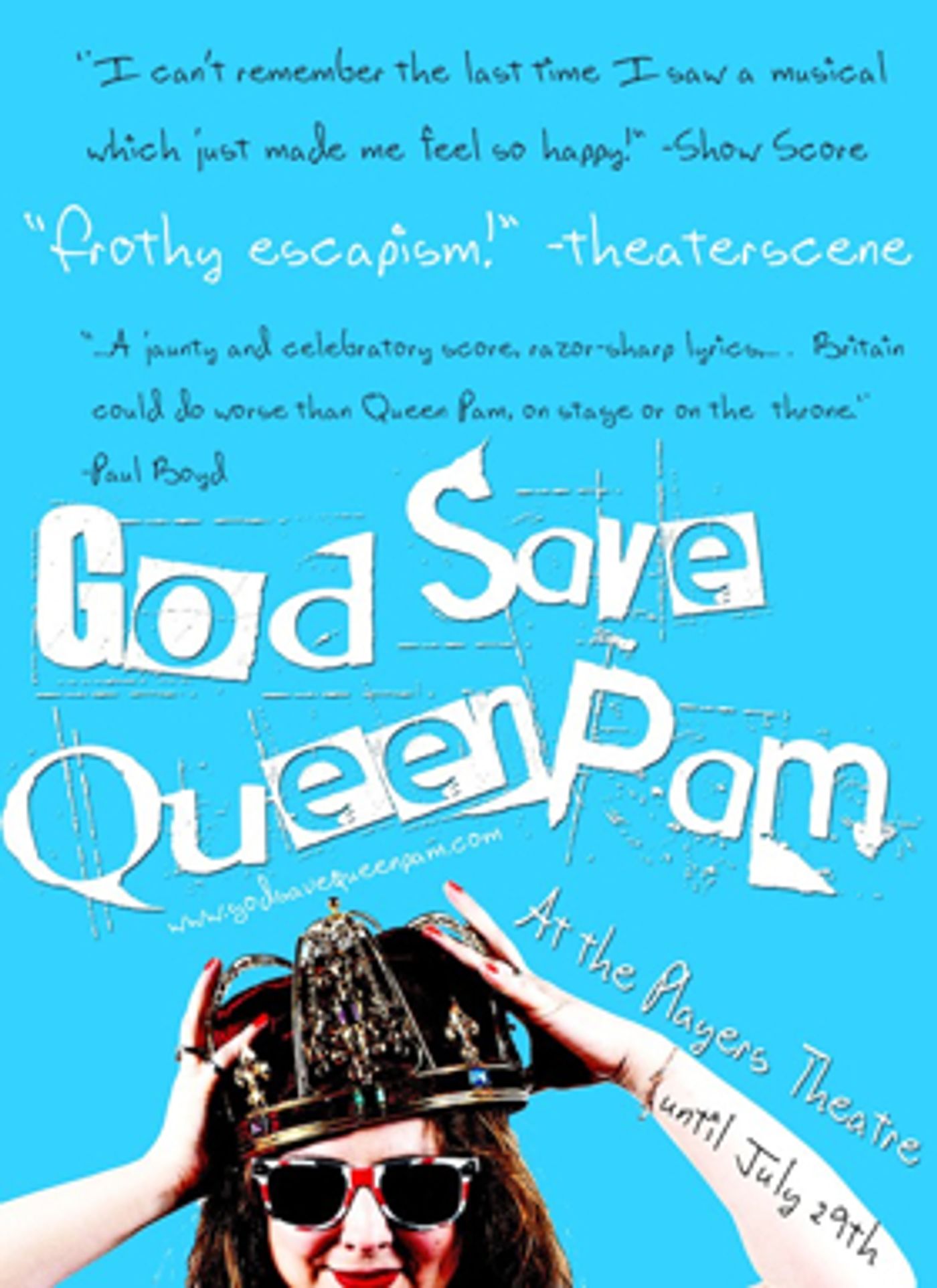 GOD SAVE QUEEN PAM Comes To The Players Theater  Image