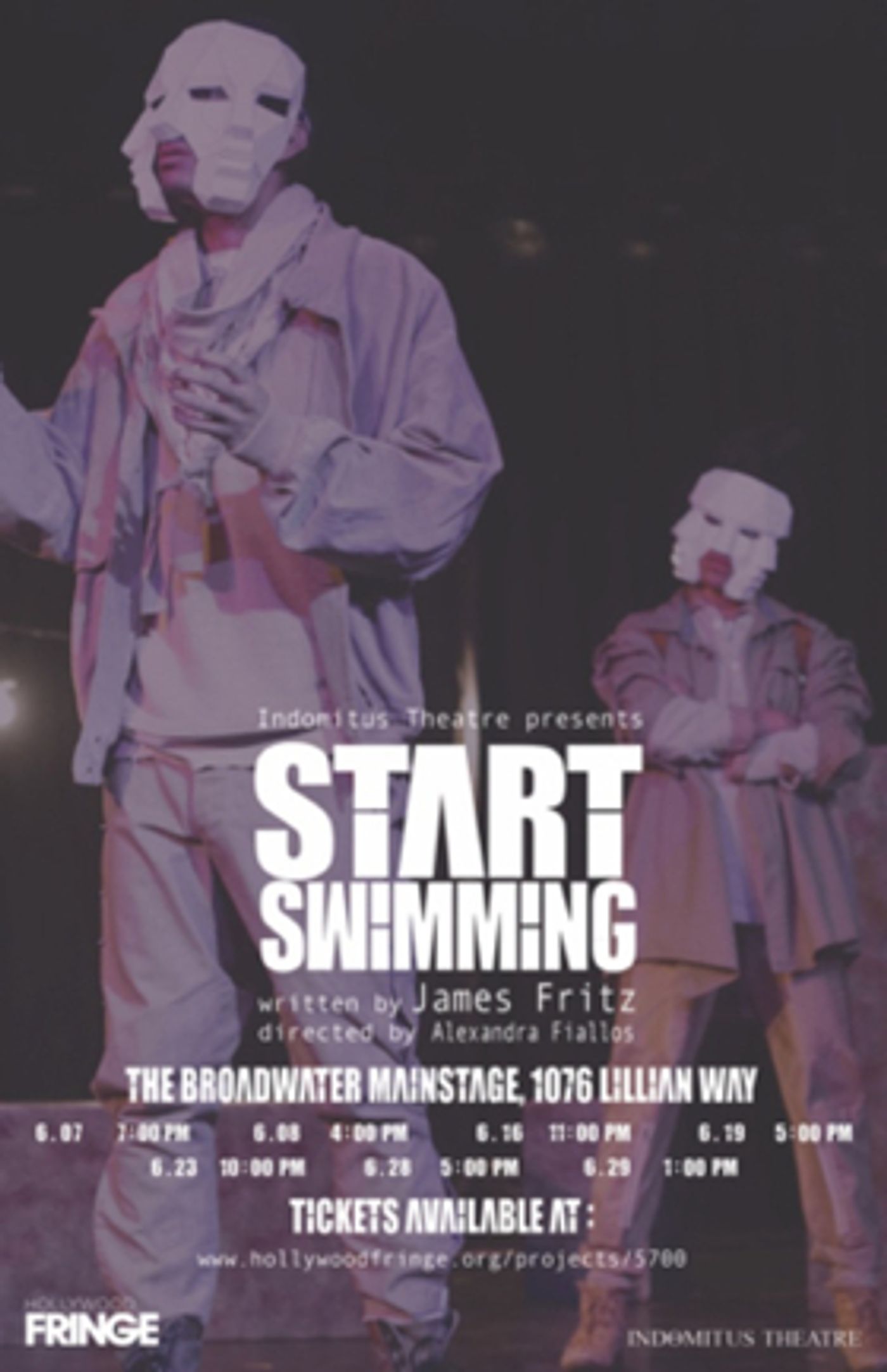 START SWIMMING to Debut as Part of Hollywood Fringe Fest START SWIMMING to Debut as Part of Hollywood Fringe Fest Image