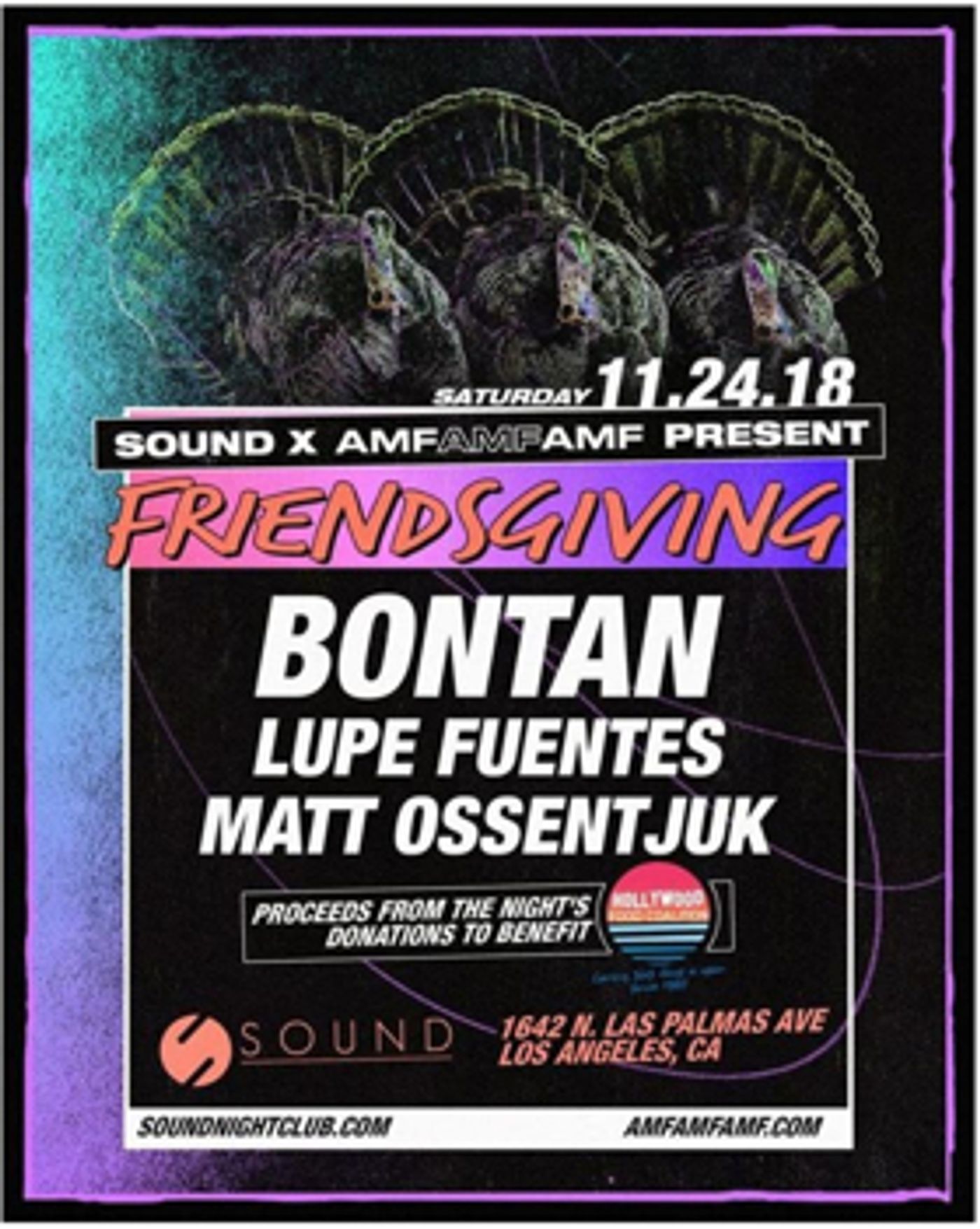 AMFAMFAMF Presents 'Friendsgiving' AMFAMFAMF Presents 'Friendsgiving' Image