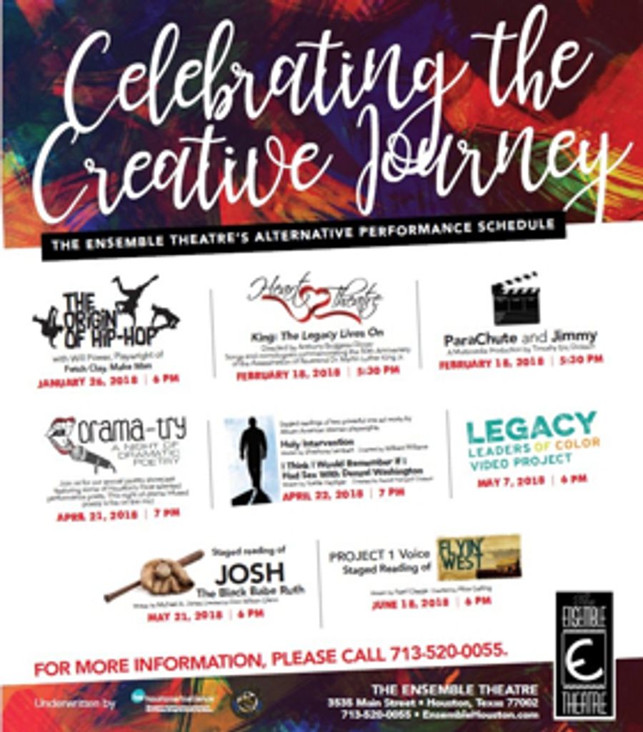 The Ensemble Theatre Applauds Houston Talent With Its Showcase Series Celebrating The Creative Journey Image