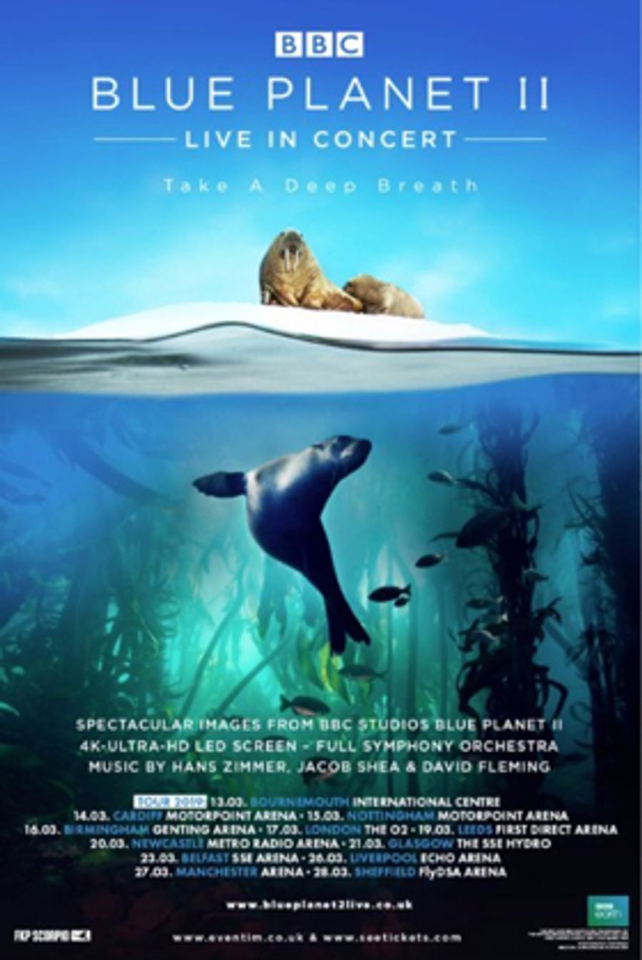 Blue Planet II Live In Concert, 13 Date UK & Eire Arena Tour Announced Image