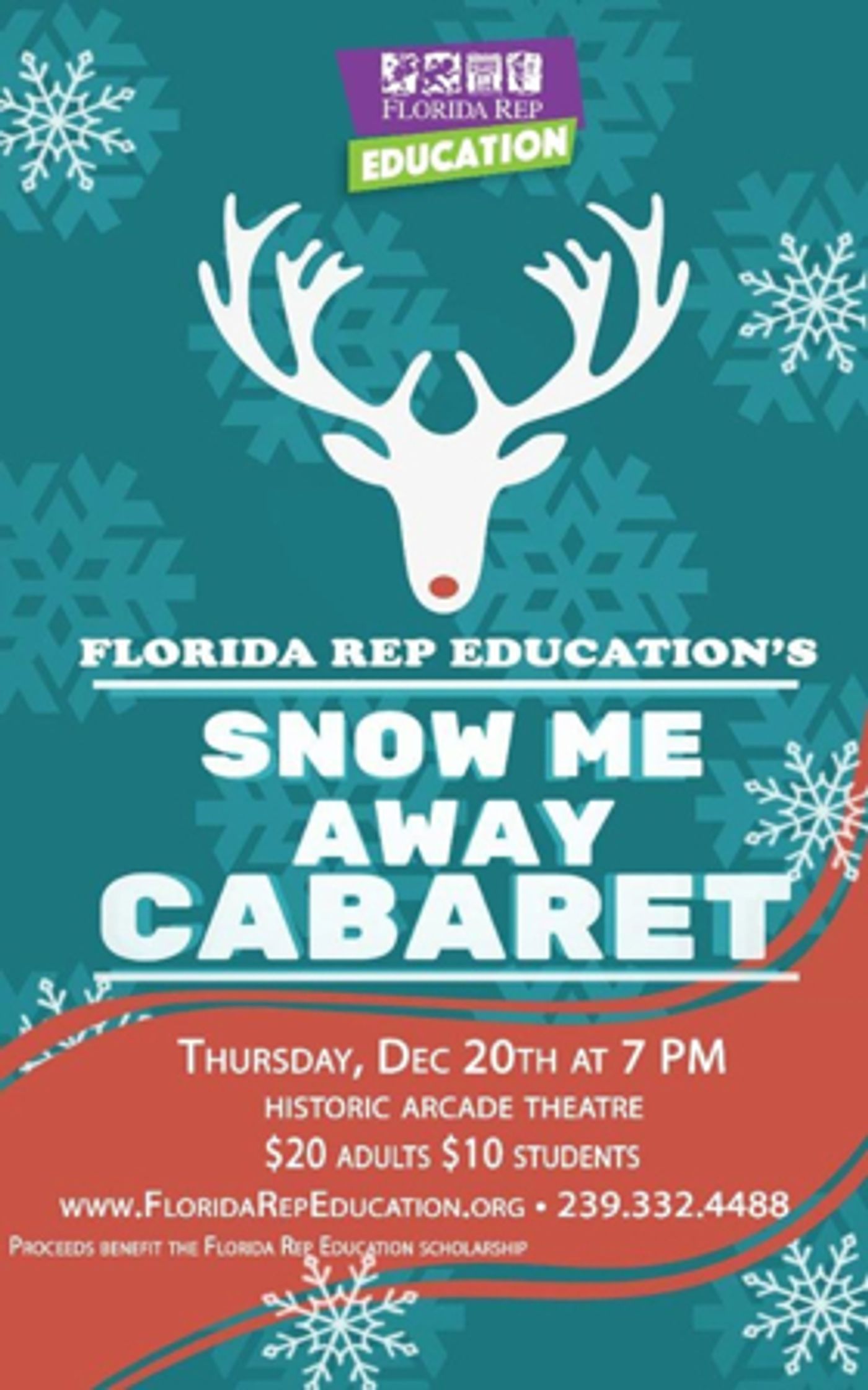 Annual 'Snow Me Away Cabaret' To Benefit Local Students!  Image