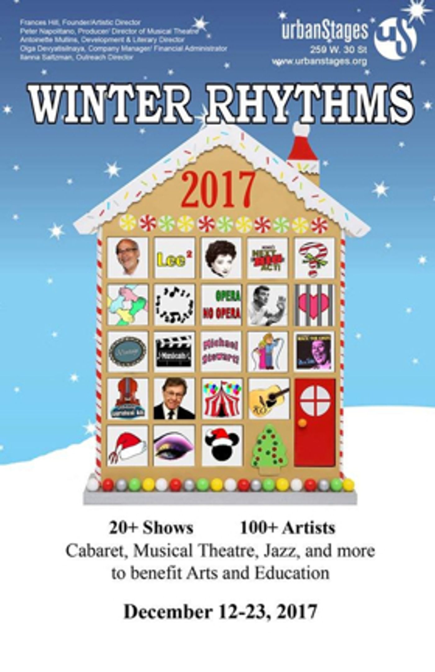 Stephen Hanks to Produce & Host WINTER RHYTHMS Shows at Urban Stages  Image