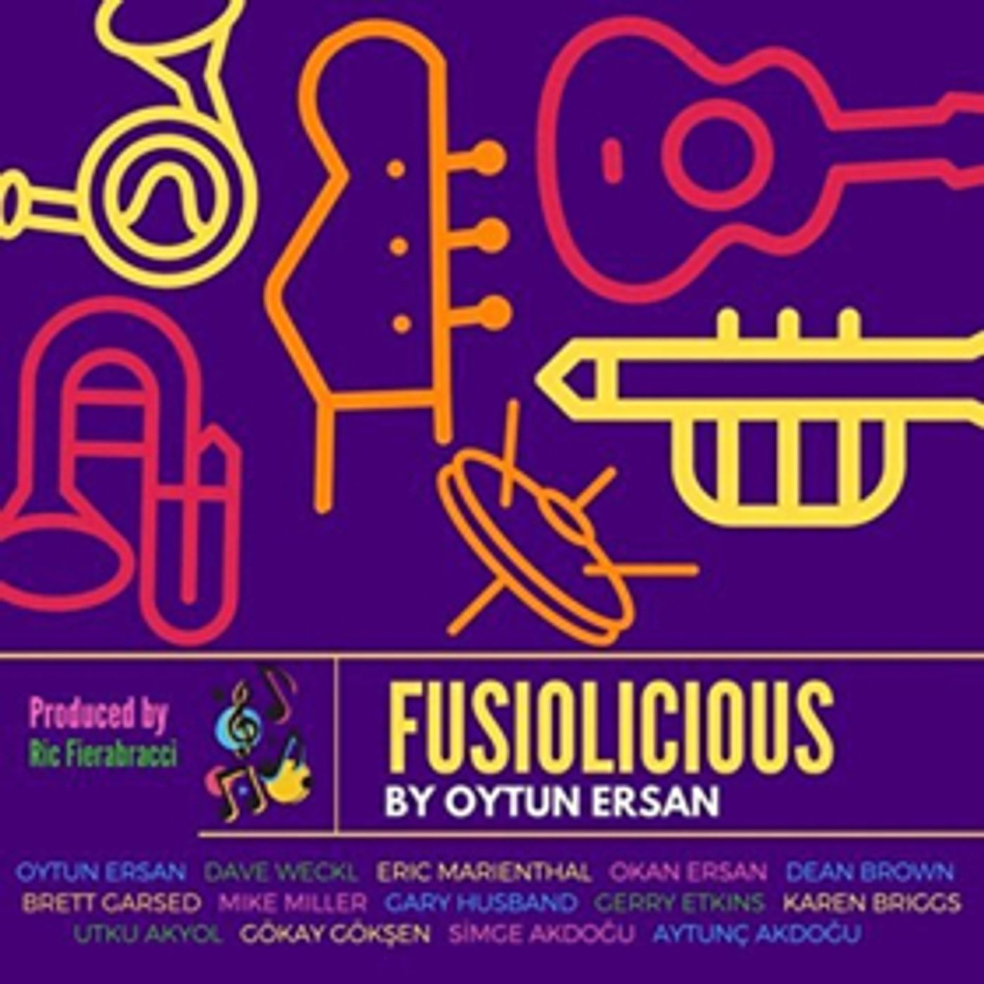 Fwd: Bassist Oytun Ersan & His Band of Jazz Fusion All-Stars Shine on Dynamic New Release FUSIOLICIOUS  Image