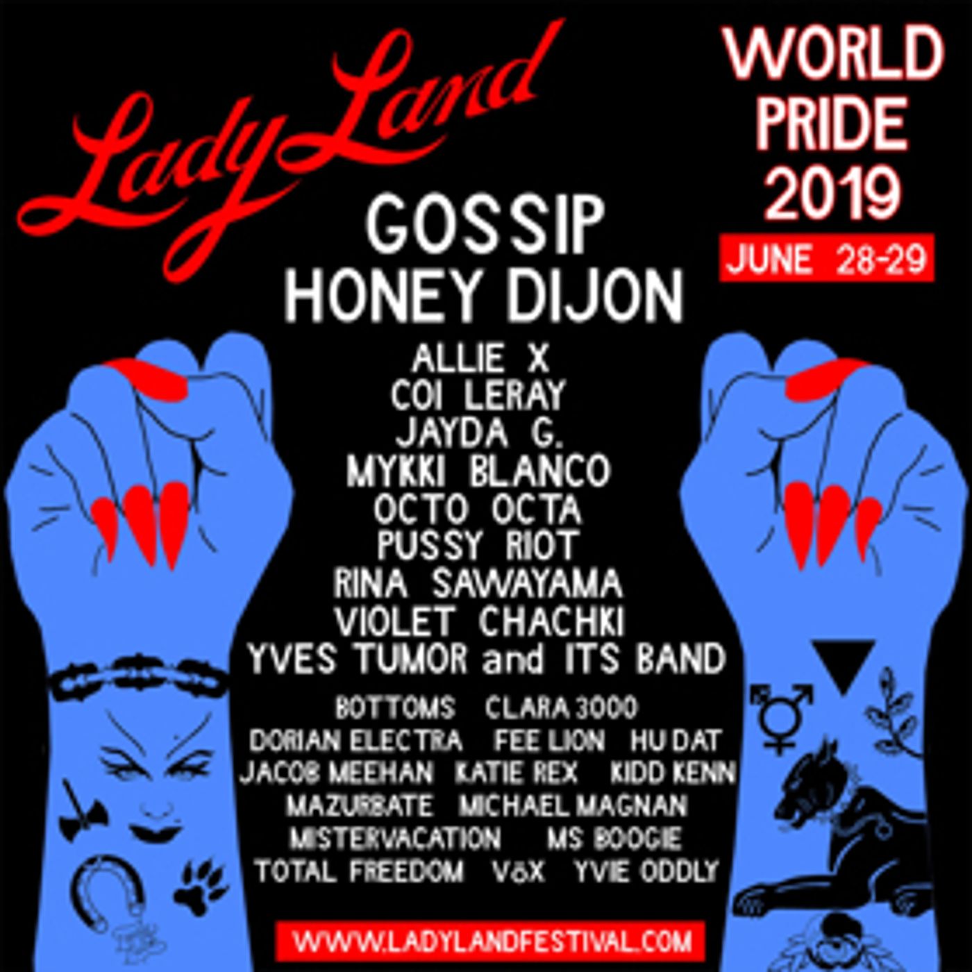 Pussy Riot Joins LadyLand Festival Lineup  Image