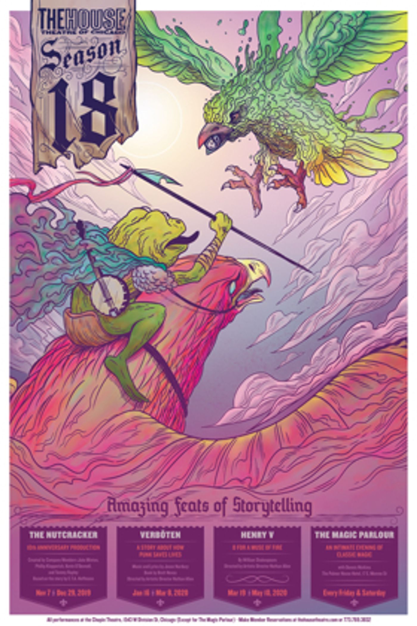 The House Theatre Announces 2019-2020 Season The House Theatre Announces 2019-2020 Season Image