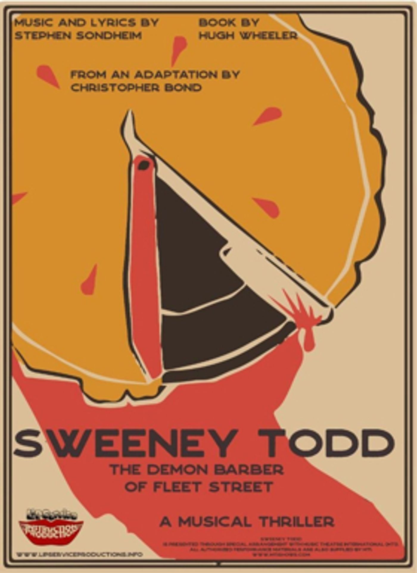 L.I.P. Service To Present Stephen Sondheim's SWEENEY TODD  Image