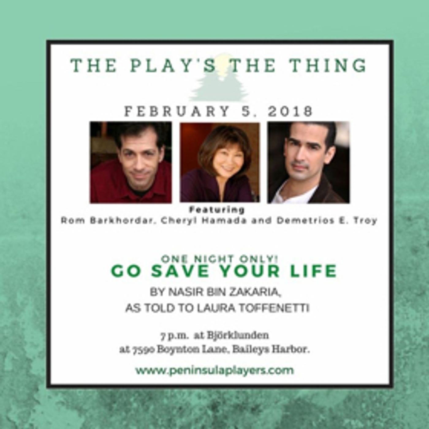 Peninsula Players Announces Cast Of GO SAVE YOUR LIFE  Image